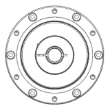 SFP100PCA_14 - Input shaft hole diameter-14